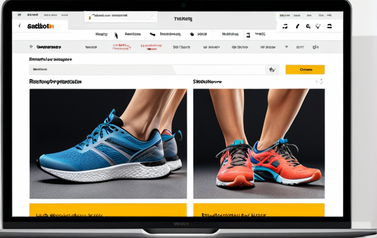 **

E-commerce personalized recommendation: A user browsing running shoes on a website, with recommended new models and sports accessories displayed. (Focus: User behavior, relevant products)

**