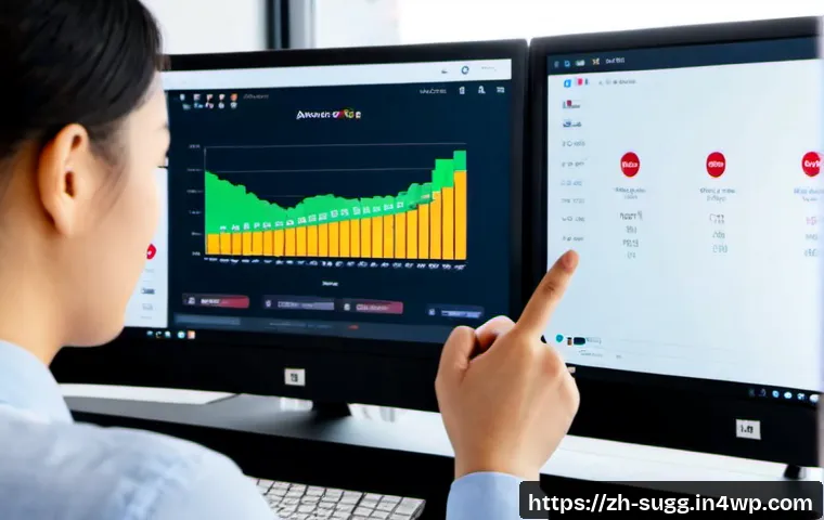 AI 추천 시스템의 추천 품질 평가 기준 - Photorealistic modern analytics workspace showing a diverse team of data professionals reviewing AI ...